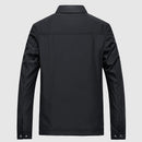 Sean- Solid Color Loose Lapel Jacket