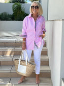 Amber | Long-Sleeve Shirt for Women with Relaxed Fit