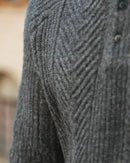 Laurent - Long Sleeve Knitted Polo