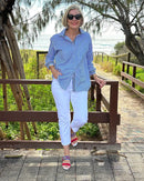 Amber | Long-Sleeve Shirt for Women with Relaxed Fit