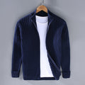 Jacob - Ribbed Zip Pullover Sweater